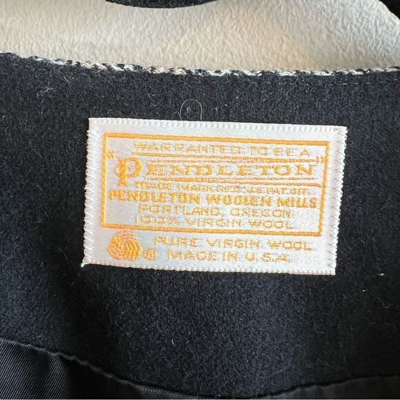 ✨ Pendleton Women’s Black 100% Wool Blazer 10 - Picture 4 of 9